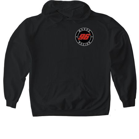 2026 Magee Racing Merch Drop, a Black Gildan Softstyle Pullover Hoodie