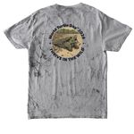 World Turtle Day? 2026 - TSA Logo, a Smoke Comfort Colors Colorblast Tee (back-view)