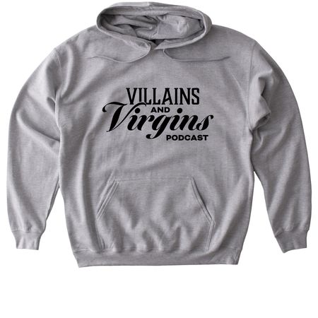 Villains and Virgins Clothing, a Sport Grey Gildan Softstyle Pullover Hoodie