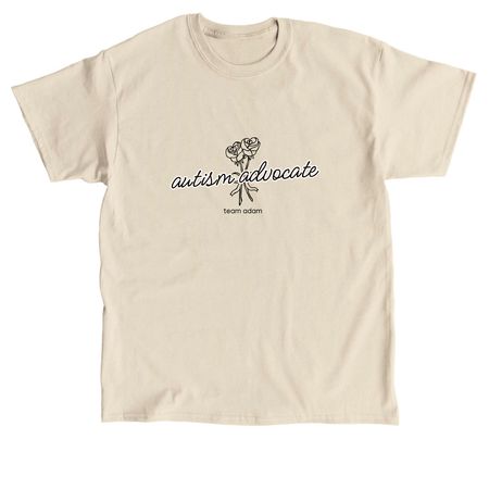 ROSE ADVOCACY TEE, a Sand Classic Unisex Tee