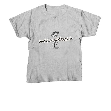 ROSE ADVOCACY TEE, a Sport Grey Youth Unisex Tee