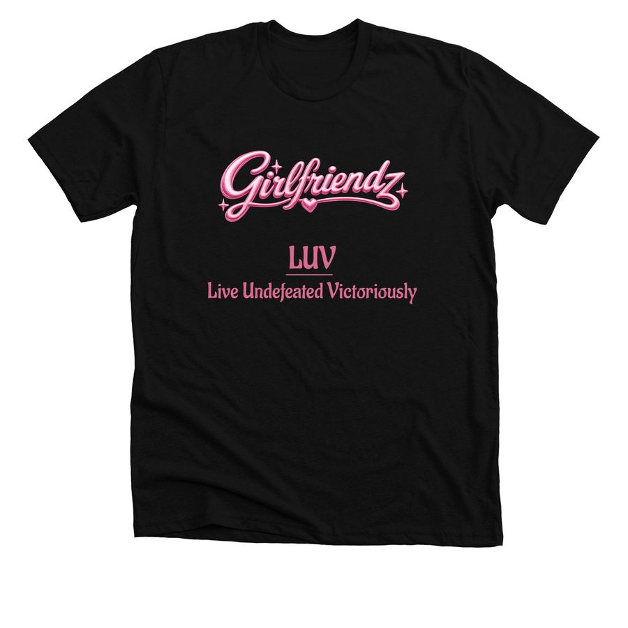 LUV FUN QUOTE SERIES&nbsp;, a Solid Black Blend Premium Unisex Tee