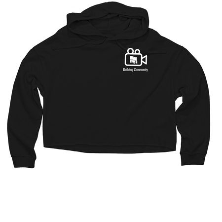 Building Community&nbsp;, a Black Women?s Lightweight Cropped Hoodie