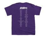 Disc Dogz at State Champz - Dog Names&nbsp;, a Purple Youth Unisex Tee (back-view)