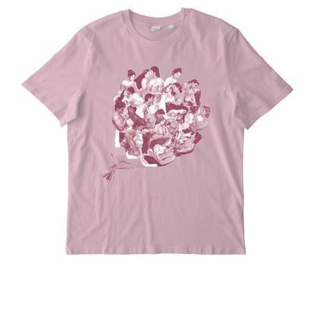Kleypas Bouquet - Cotton Pink, a Cotton Pink Stanley/Stella Unisex Creator 2.0 Tee