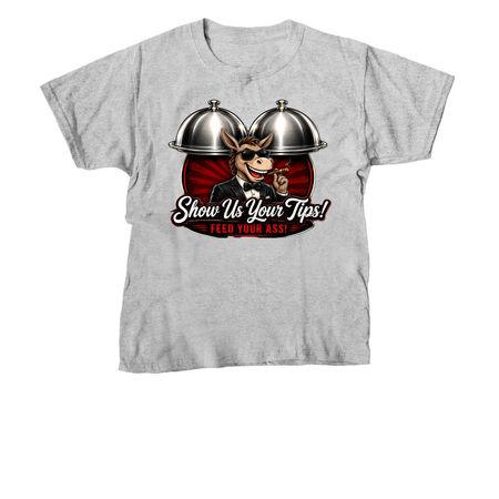 Big Tips, a Sport Grey Youth Unisex Tee