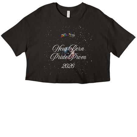 2026 Pride Prom, a Black Women?s Cropped Cotton Tee