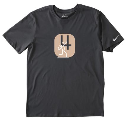 4th annual Performance style, a Anthracite Nike Dri-FIT Jersey Blend Performance Tee