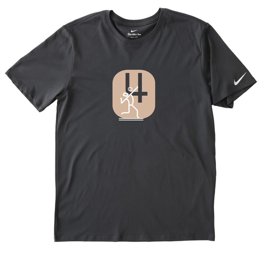 4th annual Performance style, a Anthracite Nike Dri-FIT Jersey Blend Performance Tee
