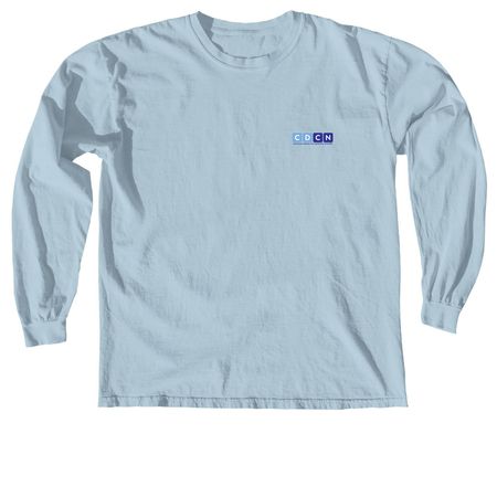 2026 Patient and Loved One Summit&nbsp;, a Chambray Comfort Colors Long Sleeve Tee (back-view)