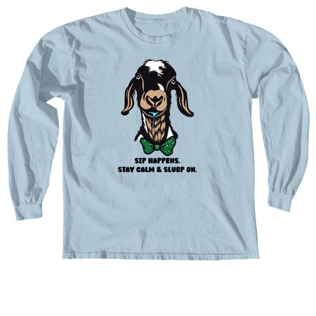 Levi- Sip Happens Campaign, a Chambray Comfort Colors Long Sleeve Tee