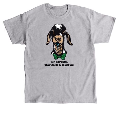 Levi- Sip Happens Campaign, a Sport Grey Classic Unisex Tee
