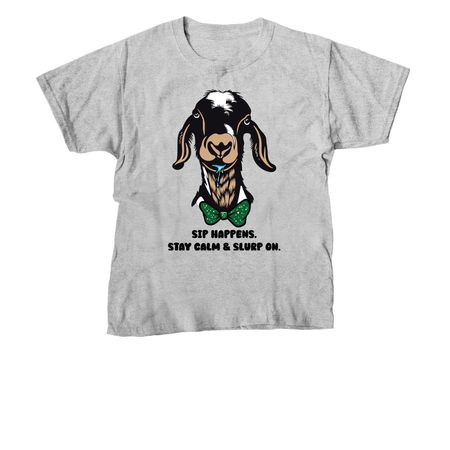 Levi- Sip Happens Campaign, a Sport Grey Youth Unisex Tee