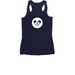 Support Babies Need Bottoms Diaper Bank, a Navy Women's Racerback (back-view)