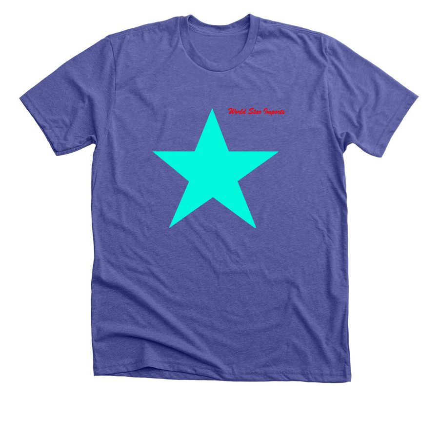 Justin Bieber World Star Imports Star in Stud, a Heather Lapis Premium Unisex Tee