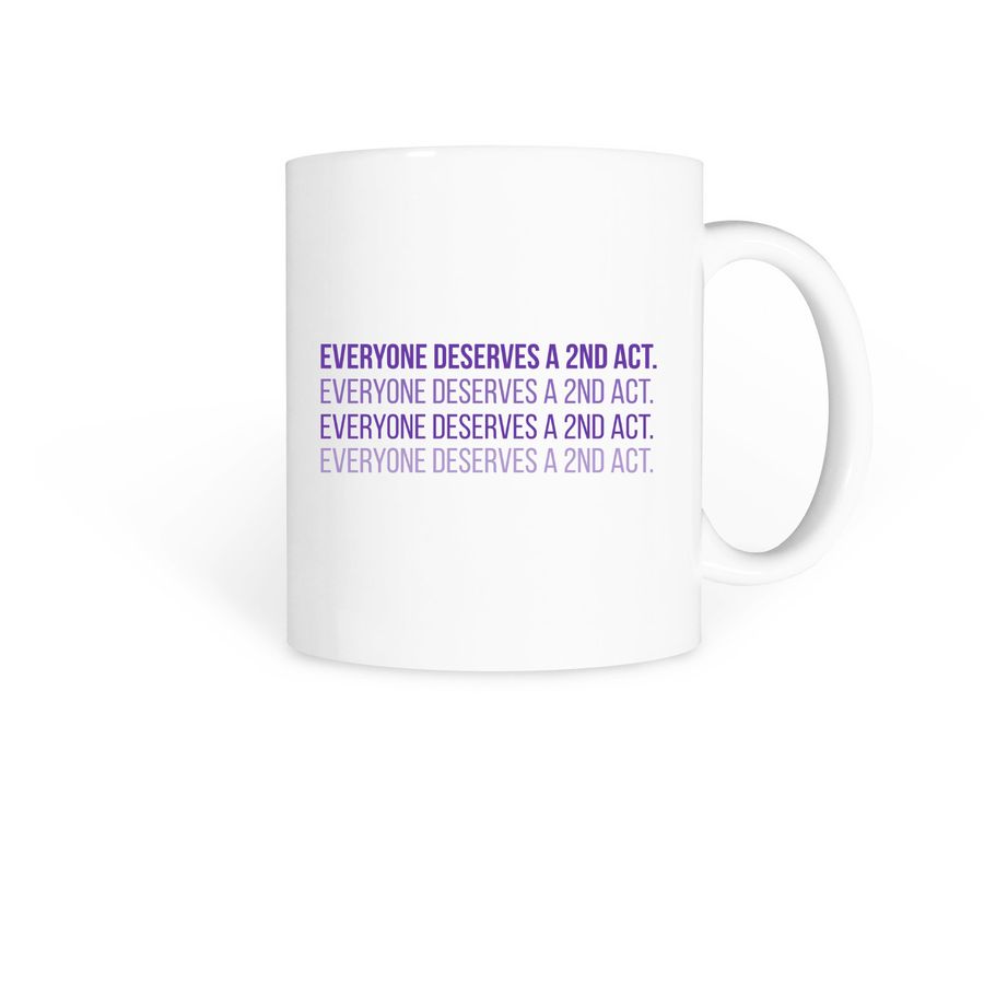 2nd Act, a White Coffee Mug