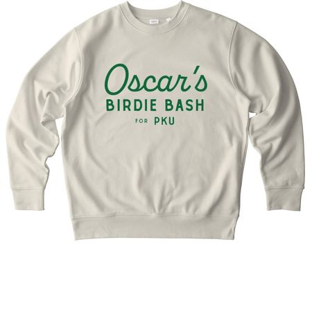 Oscar?s Birdie Bash ? Classic Crewneck, a Natural Raw Stanley/Stella Unisex Changer 2.0 Crewneck Sweatshirt