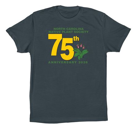 75th Anniversary, a Dark Grey Premium Cotton Tee