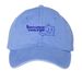 Branch Schools - Sharing Jesus, a Periwinkle Printed Pigment Dye Baseball Cap