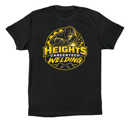 Heights Welding&nbsp;, a Vintage Black Premium Cotton Tee
