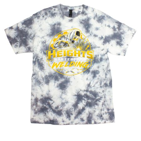 Heights Welding&nbsp;, a Grey Crystal Tie Dye Tee