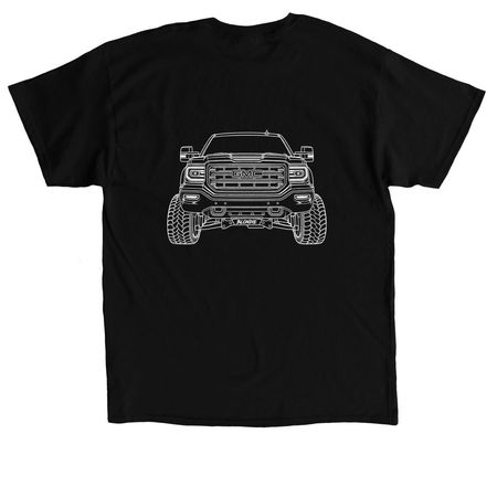 OUTLINE, a Black Classic Unisex Tee