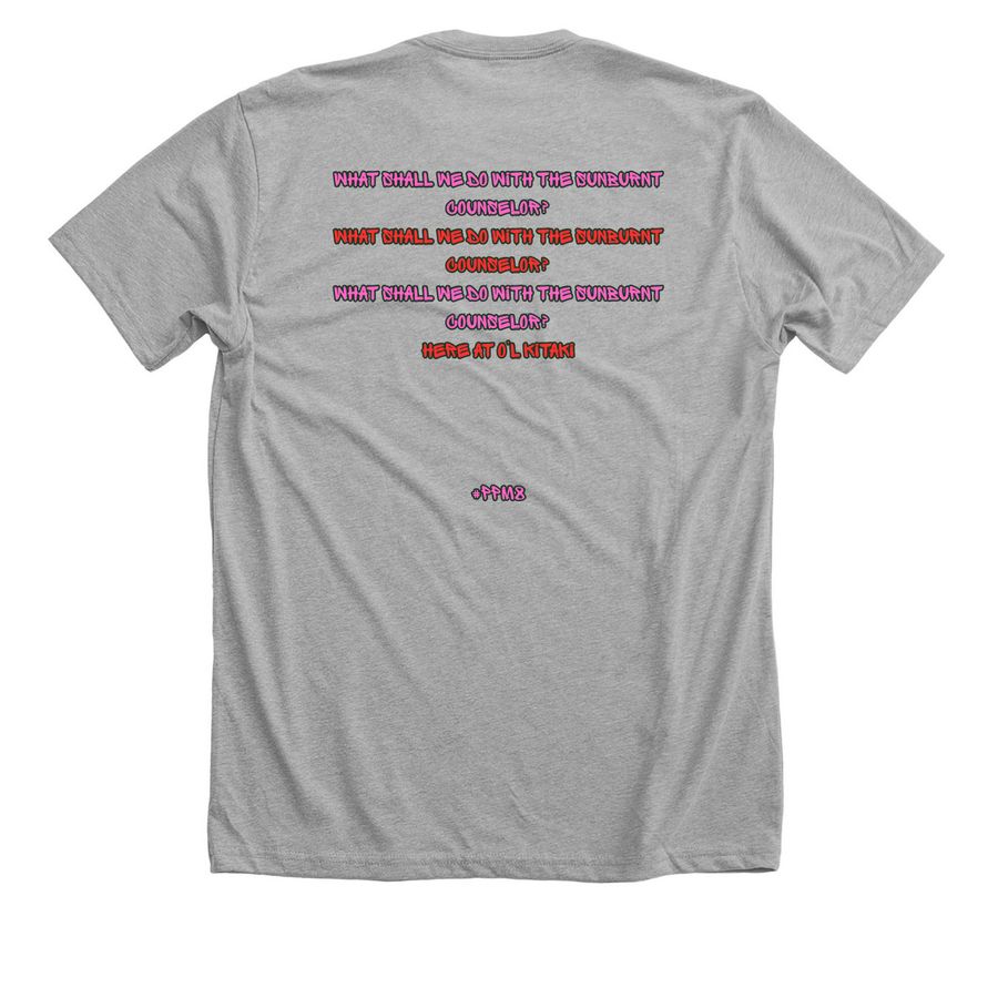 Princess Pat Marauders, a Athletic Heather Premium Unisex Tee (back-view)