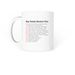 Mugs, a White Coffee Mug (back-view)