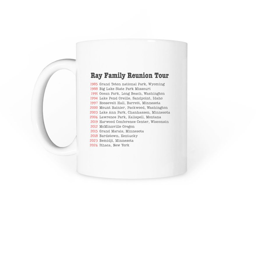 Mugs, a White Coffee Mug (back-view)