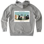 Indy General Member 2026-2027!, a Heather Grey Stanley/Stella Unisex Cultivator 2.0 Zip Up Pullover Hoodie (back-view)