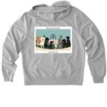 Indy General Member 2026-2027!, a Granite Grey Heather Allmade Organic French Terry Zip Up Hoodie (back-view)