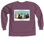 Indy General Member 2026-2027!, a Berry Comfort Colors Long Sleeve Tee (back-view)