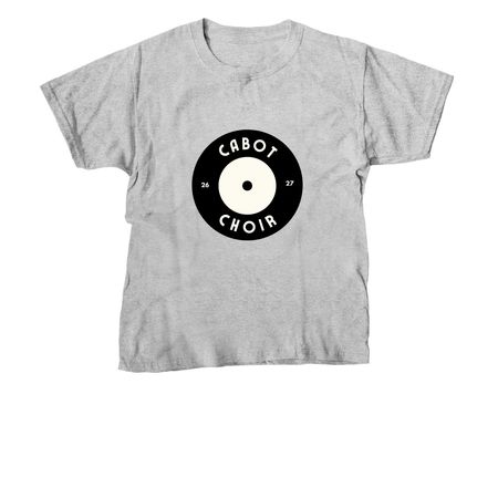 Vinyl Tee, a Sport Grey Youth Unisex Tee
