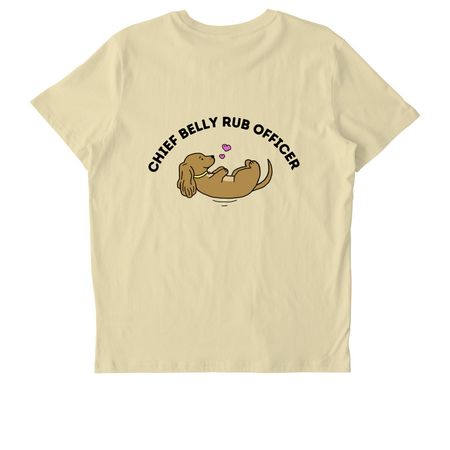 Chief Belly Rub Officer, a Butter Stanley/Stella Unisex Crafter Tee