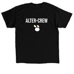 Basic, a Black Classic Unisex Tee (back-view)