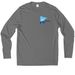 MOTA: Active Collection, a Dark Smoke Grey UV Performance Long Sleeve Tee