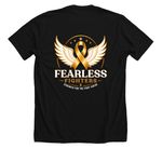 Harmonee's Glow Squad, a Solid Black Blend Premium Unisex Tee (back-view)