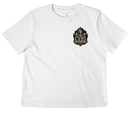 Skeleton - Cheer Mom, a White Women's Heavyweight Tee