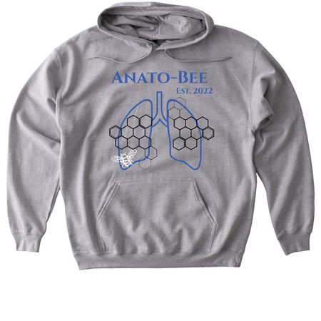 Anato-Bee Inspired Collection, a Sport Grey Gildan Softstyle Pullover Hoodie
