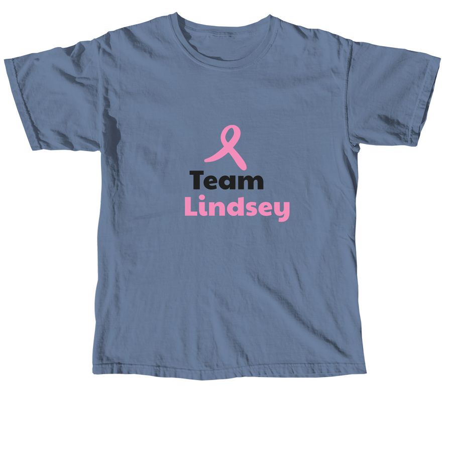 Support Lindsey&nbsp;, a Blue Jean Comfort Colors Unisex Tee