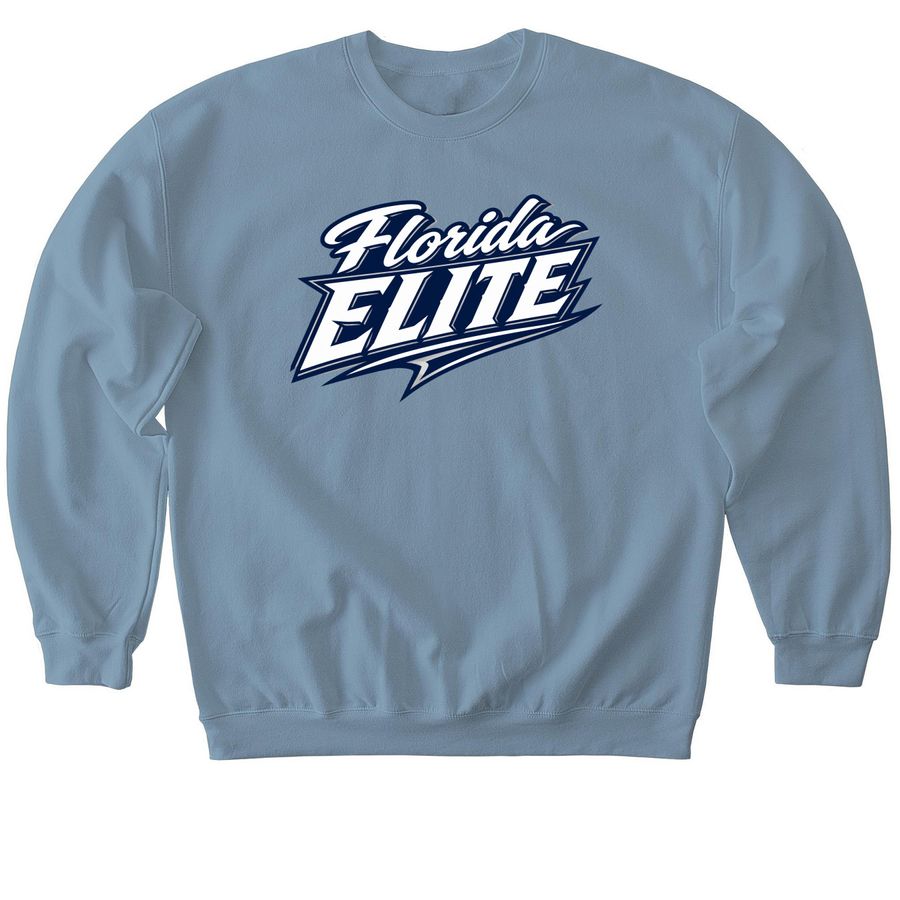 Florida Elite - Modern 1, a Stone Blue Softstyle Crewneck Sweatshirt
