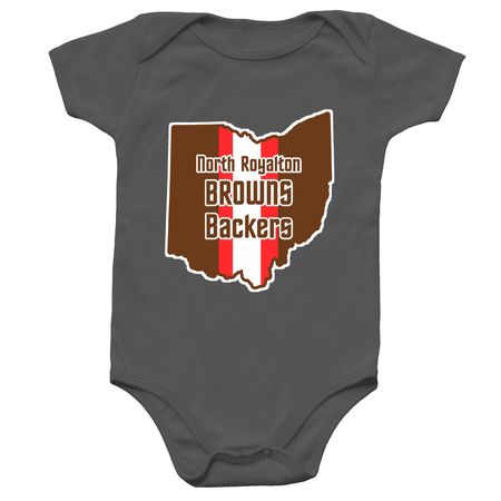 Infants, a Charcoal Infant Onesie