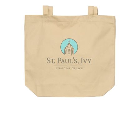 SPIvy Totes, a Oyster Organic Cotton Tote Bag