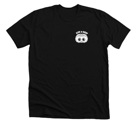 A Bird in the Hand, a Solid Black Blend Premium Unisex Tee