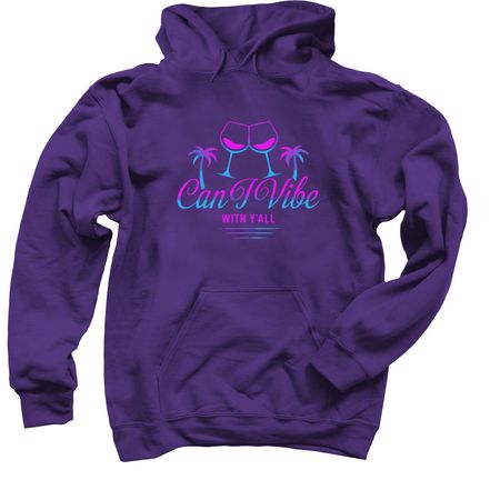 The Viberz&nbsp;?, a Purple Pullover Hoodie