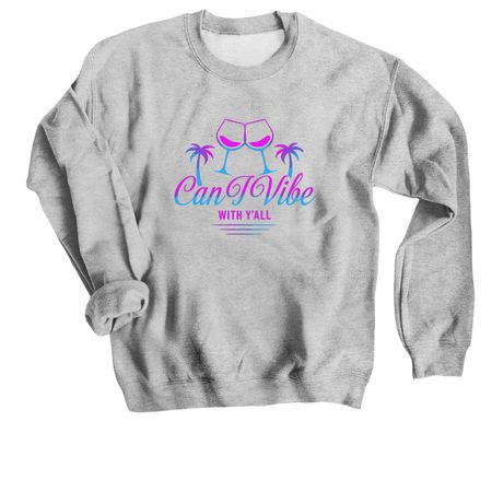 The Viberz&nbsp;?, a Sport Grey Crewneck Sweatshirt