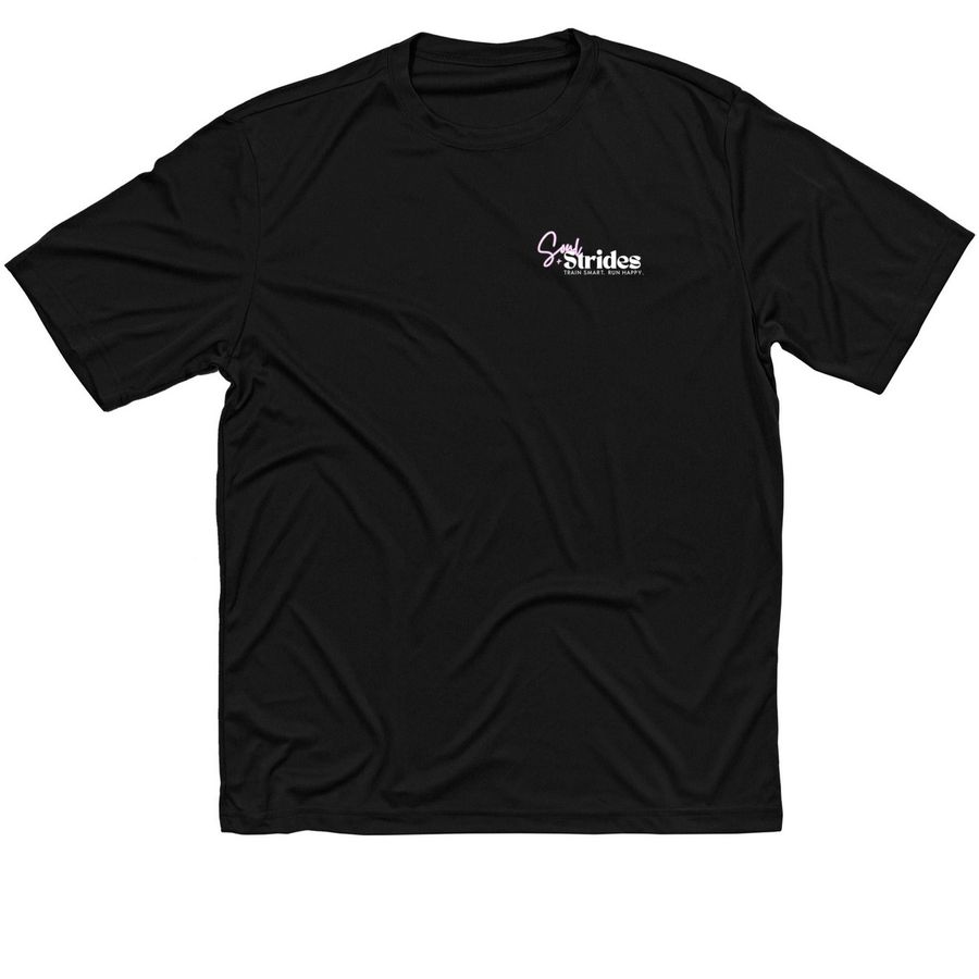 Niantic Strides Run Club, a Black Classic Performance Tee
