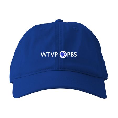 Hats-WTVP PBS, a Royal Printed Eco Baseball Cap