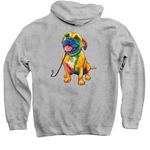 Honoring Pancake, a Sport Grey Pullover Hoodie (back-view)