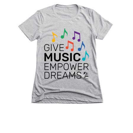 SWAN 4 Kids | Empowerment Enthusiast, a Dark Heather Grey Women's Slim Fit Tee